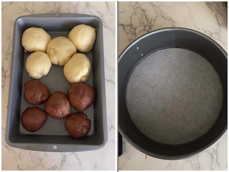 Wollknäuelbrot mit Rocher-Schokolade | Superleckeres Woll Roll Bread