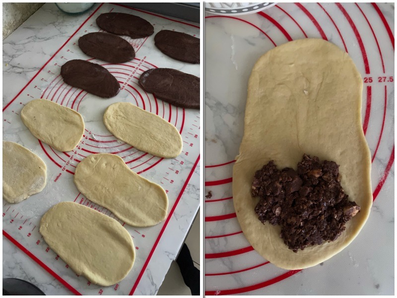 Wollknäuelbrot mit Rocher-Schokolade | Superleckeres Woll Roll Bread