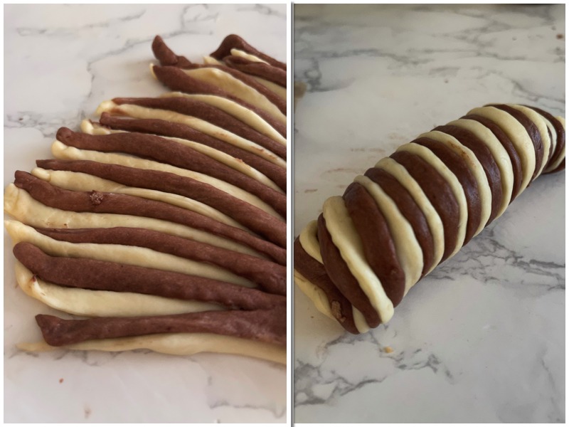 Wollknäuelbrot mit Rocher-Schokolade | Superleckeres Woll Roll Bread