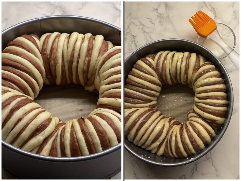 Wollknäuelbrot mit Rocher-Schokolade | Superleckeres Woll Roll Bread