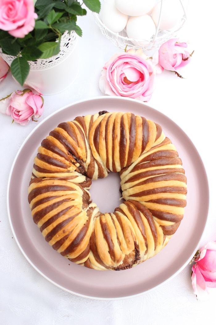 Wollknäuelbrot mit Rocher-Schokolade | Superleckeres Woll Roll Bread