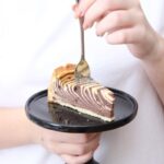 IMG Zebra Käsekuchen mit Boden