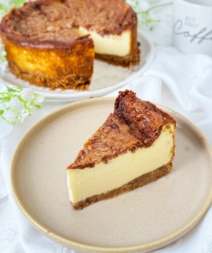IMG Zimt Kaesekuchen oder Cinnamon Cheesecake TL