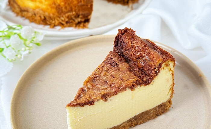 IMG Zimt Kaesekuchen oder Cinnamon Cheesecake TL