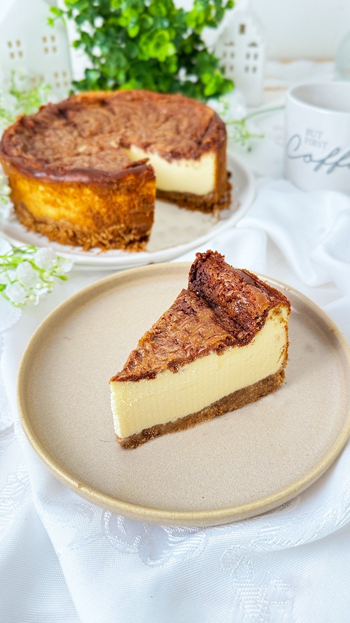 IMG Zimt Kaesekuchen oder Cinnamon Cheesecake TL
