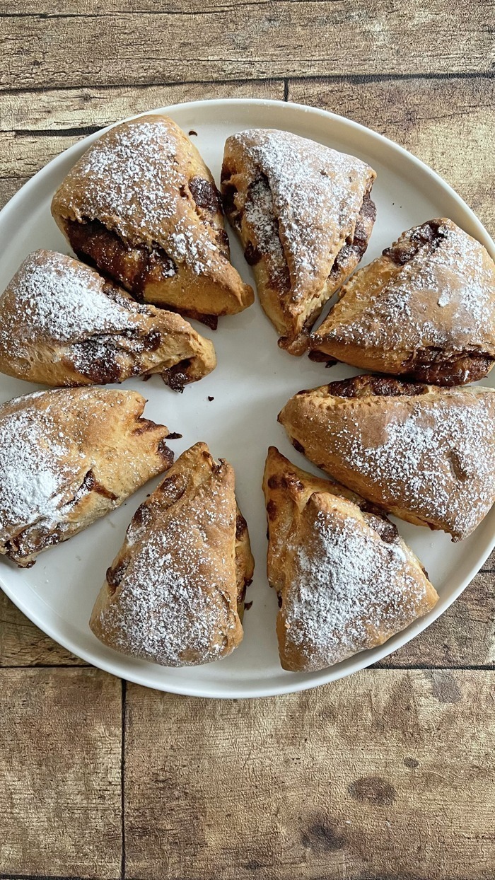 Zimtecken Brötchen / Zimt-Wuppis Rezept