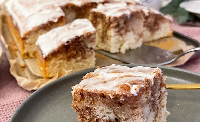 Zimtschneckenkuchen ohne Hefe - Süßer Genuss Moment