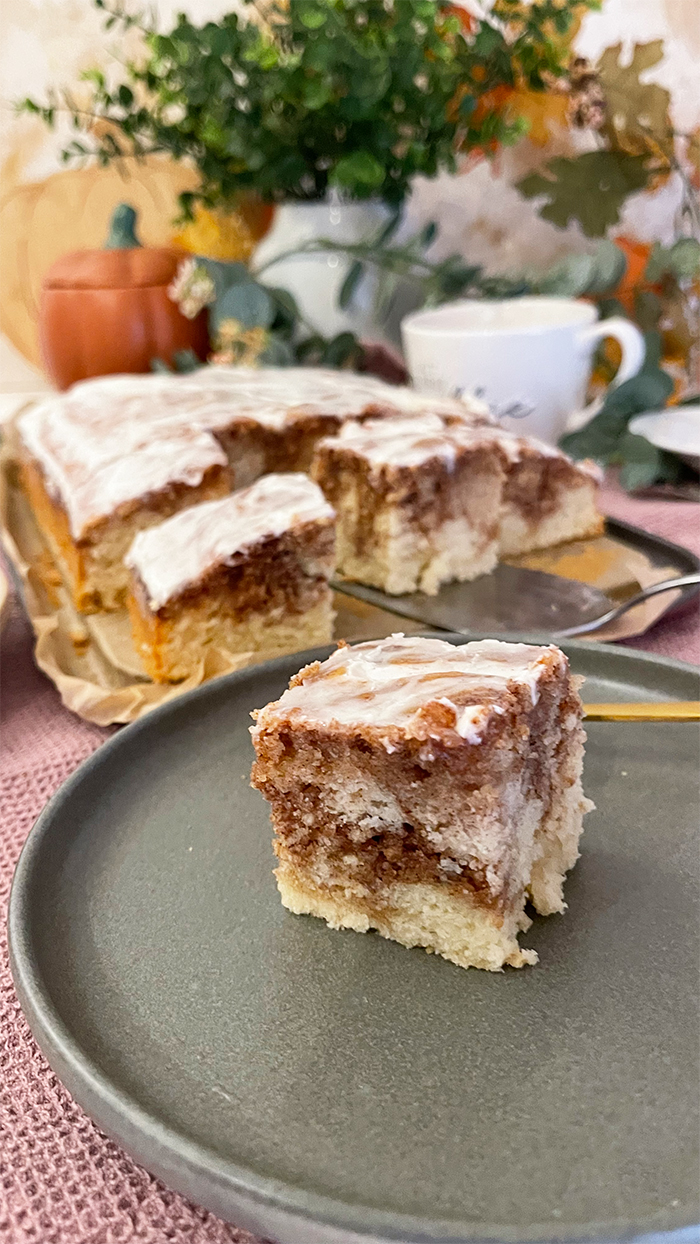 Zimtschneckenkuchen ohne hefe - süßer genuss moment