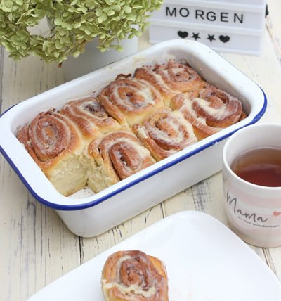 IMG Zimtschnecken Rezept Cinnamon Rolls TL
