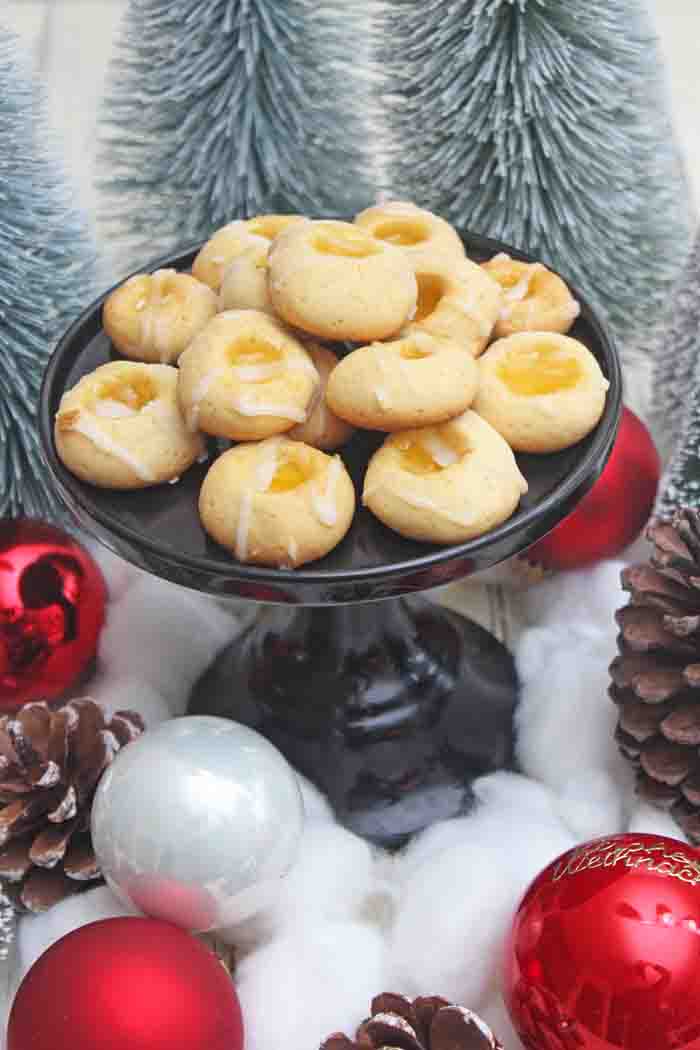 Zitronenküsse mit Lemon Curd