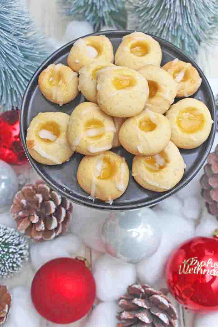 Zitronenküsse mit Lemon Curd