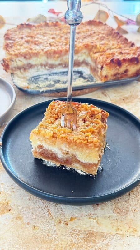 Gestreuten Apfelkuchen nach Omas Rezept, Apfelkuchen Rezepte