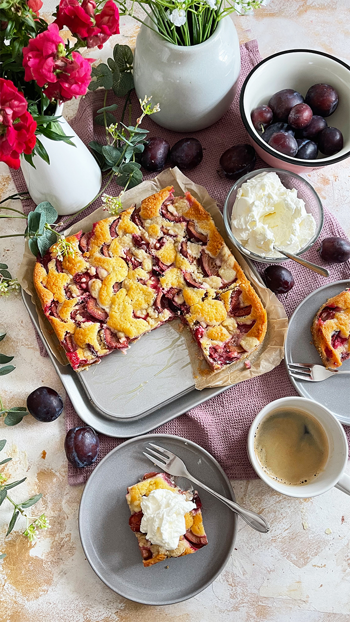Schneller Pflaumenkuchen Rezept