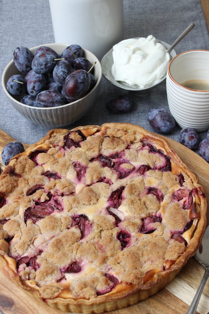 Zwetschgen-Streusel-Tarte Rezept