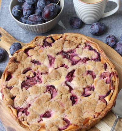 MG Pflaumen Streusel Tarte Rezept TL