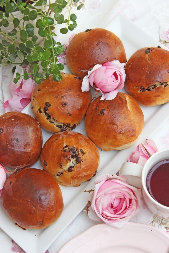 Vegane Schokobrötchen